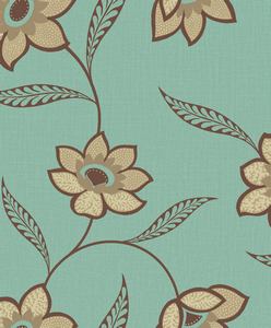 Blue And Taupe Wallpaper