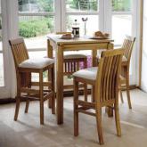 Oak table and chairs