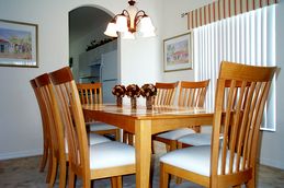 Dining room table and chairs