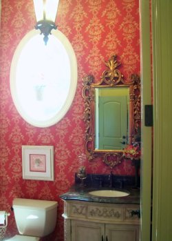 French country bathroom