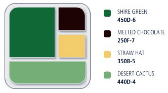 Green and Brown Color Palette