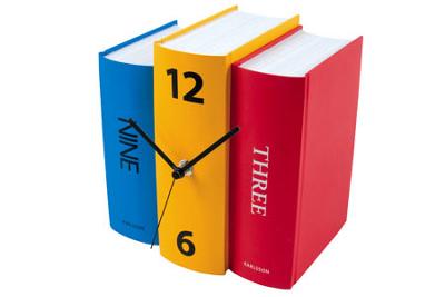 Karlsson Book Clock