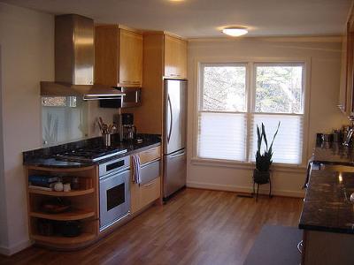 Warm Oak Kitchen