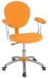 Orange computer chair