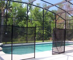 Florida pool safety fence