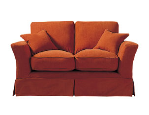 Rust Colored Sofa