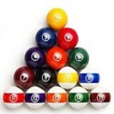 Billiard balls