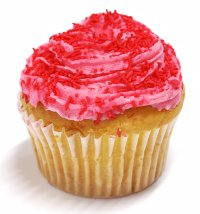 Pink cupcake