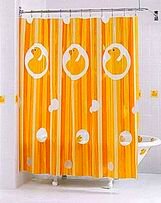 Duck shower curtain